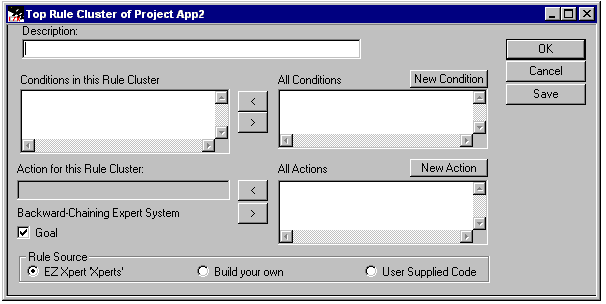 EZ-Xpert Rule Structure Editor